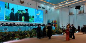 PERESMIAN GEDUNG, DIES NATALIS KE-20, DAN PENGUKUHAN GURU BESAR UBB DIGELAR DI GEDUNG DE UNIVERSITARIA
